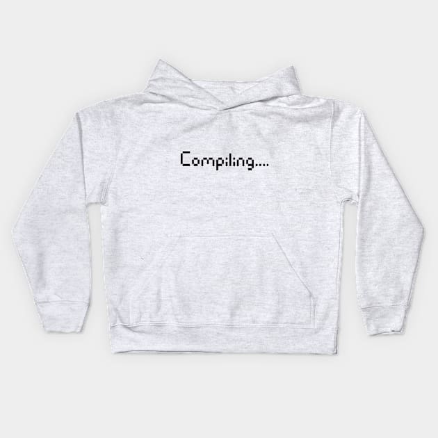 Compiling Kids Hoodie by gpam